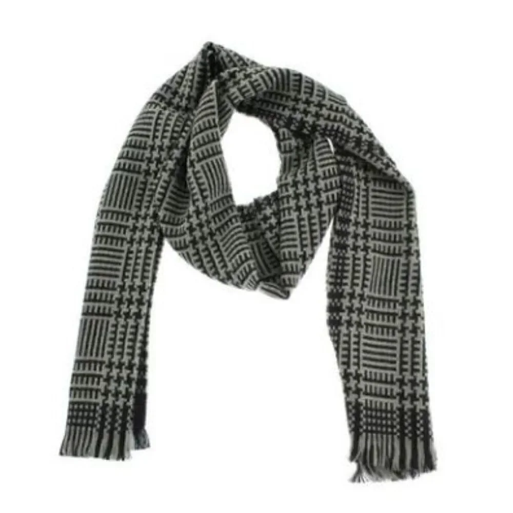 Jospeh Abboud Woven Decorative Acrylic Scarf